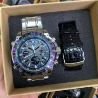 ราคา นาฬิกาแบรนด์ D-ZINER งานแท้ พร้อมกล่องแบรนด์ งาน 2 ระบบ นาฬิกากันน้ำ นาฬิกาควอทซ์ นาฬิกาผู้ชาย แถมพร้อมสายหนัง (27603522153)