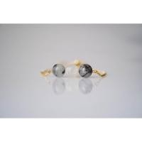 ราคา สร้อยข้อมือหินแก้วขนเหล็ก 3 กษัตริย์ หินแท้ 100% (4351583176)