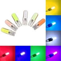 ราคา หลอดไฟซิลิโคน T10 W5W 12 Chips COB LED DC12V สําหรับติดภายในรถยนต์ 10 ชิ้น (21381828878)