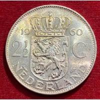 ราคา เหรียญเนื้อเงินเนเธอแลนด์2½ Gulden รับประกันแท้ทุกเหรียญ (21479712384)