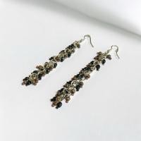 ราคา Guess ( RN135 ) เครื่องประดับ แฟชั่น ต่างหู ตุ้มหู แบบยาว สีดำ ล็อต2เซลตำหนิลดราคา (24582588302)