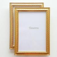 ราคา Tanatron กรอบรูปกระจก ขอบไม้ทำสีทอง เซ็ต 2 กรอบ (O02T2) (1538769353)