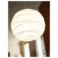 ราคา IKEA REGOLIT เรกูลลีทโป๊ะโคมแขวนเพดาน, ขาว/ผลิตด้วยมือ, 45 ซม. (21153140349)
