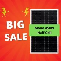 ราคา แผงโซล่าเซลล์ 450W วัตต์ solarcell 450W Mono Half Cell (25264391547)
