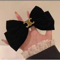 ราคา กิ๊บติดผม กิ๊ฟceline กิ๊ฟซีลีน ผ้ากํามะหยี่ ประดับโบว์ สําหรับผู้หญิง (17192878427)