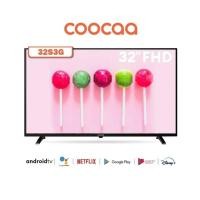 ราคา COOCAA ANDROID TV 32 HD สมาร์ททีวี 32 นิ้ว LED Wifi HD 720P Android TV Smart TV (รุ่น 32S3G) WIFI Netflix &Youtube (20180120517)
