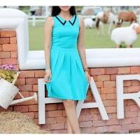 ราคา SALE✨ Used Dress CPS Chaps | Size S ลดราคาชุดเดรสยี่ห้อ CPS Chaps (11205073093)