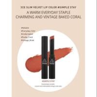 ราคา (พร้อมส่ง)​3CE Slim Velvet Lip Color #Simple Stay (6512213981)