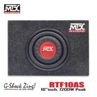 ราคา MTX Subwooffer ตู้ลำโพง ซับวูฟเฟอร์ ตู้ลำโพงสำเร็จรูป ดอกลำโพง10นิ้ว 1200Watts./วัตต์ MTXรุ่น RTF10AS (3933572145)