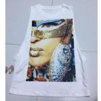ราคา เสื้อกล้ามแขนกว้าง มือ2 (947369501)