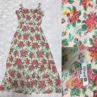 ราคา เดรสลายดอก เดรสฮาวายไปเที่ยวทะเล forever21 (1901016755)