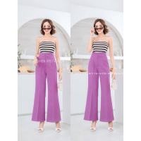 ราคา ส่งต่อของใหม่กางเกงขายาวทรงขาม้า เอวสูง (22952446784)