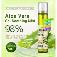 ราคา Aloe Vera Moisture Real Soothing Gel Mist 98% 125m l% (7428034098)