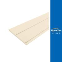 ราคา CONWOOD ไม้ผนังบังใบ G1 ลายเสี้ยน 20.3x305x1.1 ซม. สีขาวงาช้าง (19678962482)