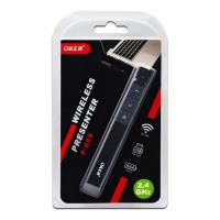 ราคา OKER Laser Pointer P-009 2.4g Wireless Presenter เลเซอร์พอยเตอร์ (6117653074)