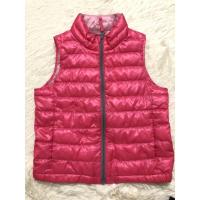 ราคา เสื้อกั๊กสีชมพูขนเป็ด ยูนิโคล่ UNIQLO ( มือสอง) (3565014031)