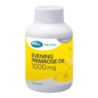 ราคา MEGA We care เมก้าวีแคร์ Evening primrose oil 1000 mg (30 's) น้ำมันอีฟนิ่งพริมโรส 1000 มก. ผลิตภัณฑ์เสริมอาหาร 30 เม็ด (25173086097)