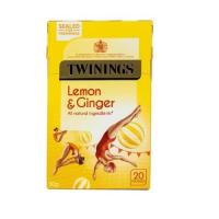 ราคา Twinings Lemon & Ginger Tea Bags x 20 ชา ชาอังกฤษ ชาสำเร็จรูป (21734090019)