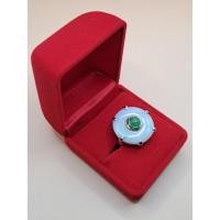 ราคา ✅เเหวนหยกพม่าแท้รูปทรงเหรียญเงินโบราณ (ผิง อัง เคิ้ล) ตัวเรือนเงินเเท้ (18581256467)