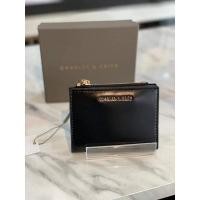 ราคา Charles & Keith กระเป๋าสตางค์ใบสั้นสีดำ (14749248816)