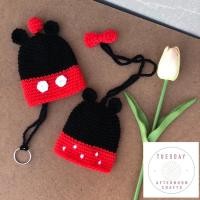ราคา Key Cover Mickey Mouse and Minnie Mouse ที่ใส่กุญแจ โครเชต์ ไหมพรม ลายมิกกี้เมาส์ และ มินนี่เม้าส์ (9118387632)