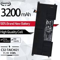 ราคา New C32-TAICHI21 Laptop Battery For ASUS Ultrabook TAICHI21 TAICHI 21 C32-TAICHI21 CKSA332C1 11.1V 3200mAh 35Wh Free Too (24982407481)