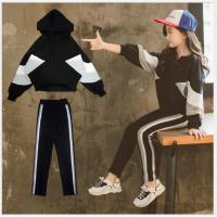 ราคา ชุดกันหนาวเด็กมีฮู๊ดสีดำแต่งลายสีเทาขาวพร้อมกางเกง (สินค้าพร้อมส่งในไทย) (3811215046)