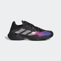 ราคา Adidas Barricade Men's Tennis Shoes รองเท้าเทนนิสสำหรับผู้ชาย (Core Black/Silver Metallic/Solar Red) (14396113610)