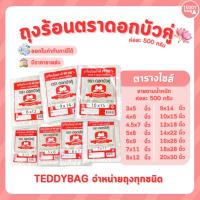 ราคา ถุงร้อนใส ใส่แกง อย่างดี PP 100% ตราดอกบัวคู่ (26858800157)
