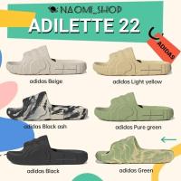 ราคา ♞,♘,♙รองเท้าแตะ Adidas Originals Adilette 22 sandals Beige Black Ash Black Light Yellow Pure Green (21987607703)
