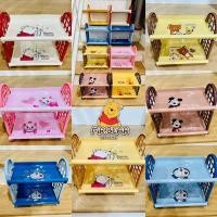 ราคา ❤ชั้นวางของอเนกประสงค์ ลายการ์ตูนลิขสิทธิ์แท้ หมีพูห์ โดเรม่อน คุมะ มาลี มิกกี้✔✔ (8573463771)