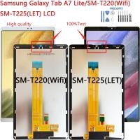 ราคา อะไหล่หน้าจอสัมผัสดิจิทัล LCD แบบเปลี่ยน สําหรับ Samsung Galaxy Tab A7 Lite SM-T220(Wifi) SM-T225(LET) (20878436765)