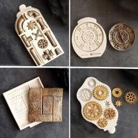 ราคา แม่พิมพ์ซิลิโคน รูปนาฬิกาเกียร์ สไตล์พังก์ สําหรับทําเค้ก ช็อคโกแลต ลูกอม ไซรัป ฟองดองท์ (18558757793)