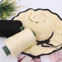 ราคา ม้วนด้ายถักโครเชต์ ทรงกลม หนา 3 มม. DIY สําหรับถักโครเชต์ กระเป๋าสตางค์ หมวก เชือกถัก 200 ม. ต่อม้วน (22573449471)