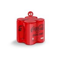 ราคา [3ชิ้น]โค้ก น้ำอัดลม สูตรไม่มีน้ำตาล 180 มล. 4 กระป๋อง Coke Soft Drink Zero Sugar 180ml Pack 4 (20214185334)