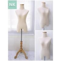 ราคา หุ่นโชว์เสื้อผ้า หุ่นเดฟ (หุ่นผู้หญิงขาไม้ ผ้าดิบ) เลือกหัว เลือกฐานได้ (9170075634)