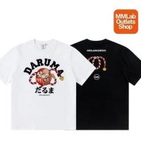ราคา Mmlabcrew DARUMA Series Dharma เสื้อยืดแขนสั้นคอกลมพิมพ์ลายสไตล์ญี่ปุ่น (29102853954)