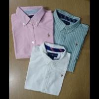 ราคา สภาพใหม่ เสื้อเชิ้ตแขนสั้นเด็กผู้หญิง มือสอง ยี่ห้อ Polo Ralph Lauren (8753017814)