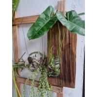 ราคา แผ่นไม้เก่า กระถางต้นไม้ ที่ใส่ต้นไม้ แก้วแต่งสวน ขนาดของแผ่นไม้ 5 - 7 นิ้ว สูง 40 เซนติเมตร (12936132179)