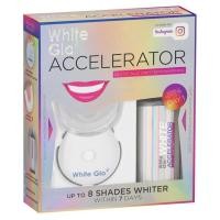 ราคา White Glo White Accelerator Blue Light Teeth Whitening System kit (28051906768)