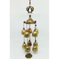 ราคา ระฆังลม กระดิ่งลม 10 ปลาตาแดงคู่ ลูกโมบายลม วินเทจ Wind Chimes Vitage ปลาตาแดงคู่ 10 ลูก (new) KKG 13 (9903150520)