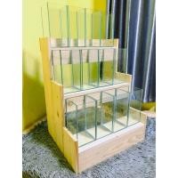 ราคา ชั้นวาง โหล ปลากัด 3 ชั้น วางโหลขนาด 4”x4”x8” ได้ชั้นล่ะ 4 ใบ (5535939505)