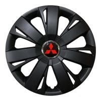 ราคา *ส่งด่วน* Wheel Cover ฝาครอบกระทะล้อ มี สีดำ ขอบ R 15 นิ้ว ลาย MITSUBISHIแดง wc7 (1 ชุด มี 4 ฝา)* (21993877192)