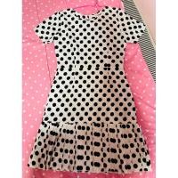 ราคา เดรสลายจุด ซิปหลัง S-M (15397541458)