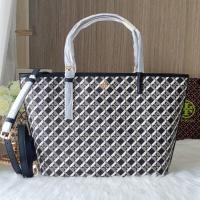 ราคา แท้ พร้อมส่งTory Burch 143703 Geo Logo Mini Top Zip Tote (22917477569)