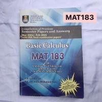 ราคา Mat183- เครื่องคิดเลขเบสิค ปีที่แล้ว (UiTM) SEM 2 (20889175778)