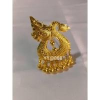 ราคา ปิ่นปักผม ลายพญานาค เครื่องประดับชุดไทย ปิ่นปักผมชุดไทย (22539639801)