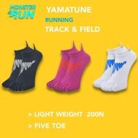 ราคา ถุงเท้าแยกนิ้ว Yamatune Running Track & Field Short 5 Toe (19370227485)