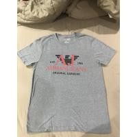 ราคา เสื้อยืดมือ 1 Armani Jeans อก 40” สีเทา ผ้านุ่ม (6753871525)
