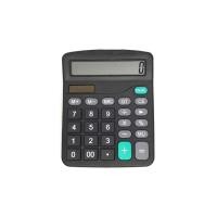 ราคา KK-837B เครื่องคิดเลข 12 หลัก สีดำ 12 Digits Electronic Calculator 4.7 (12113677411)